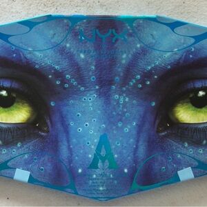 NYX Color Palette with Blue and Brown Shades